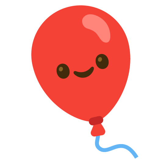blush balloon