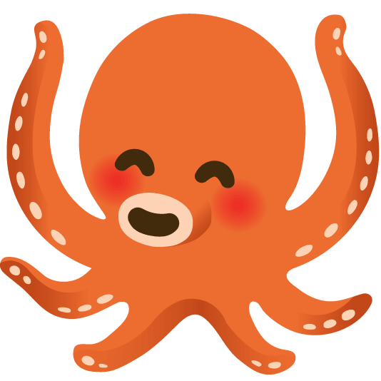 blush octopus