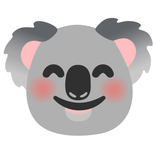 blush koala