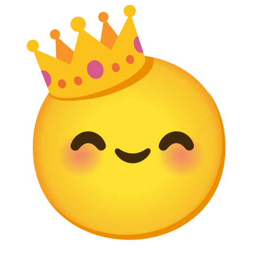 blush crown