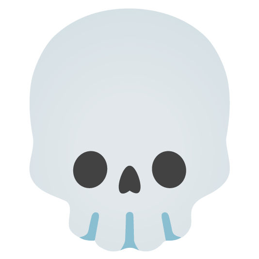 blush skull