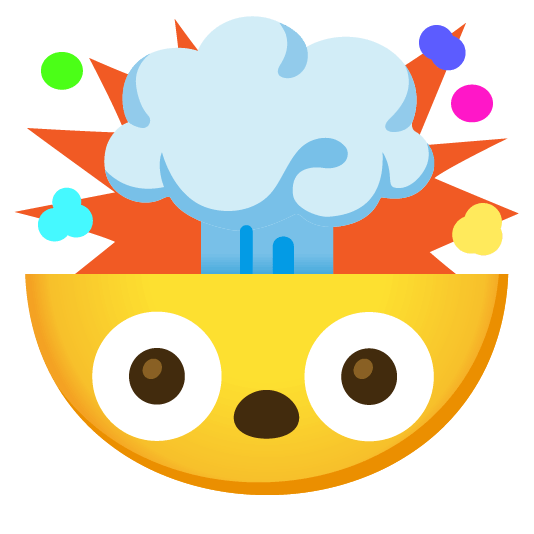 blush exploding head