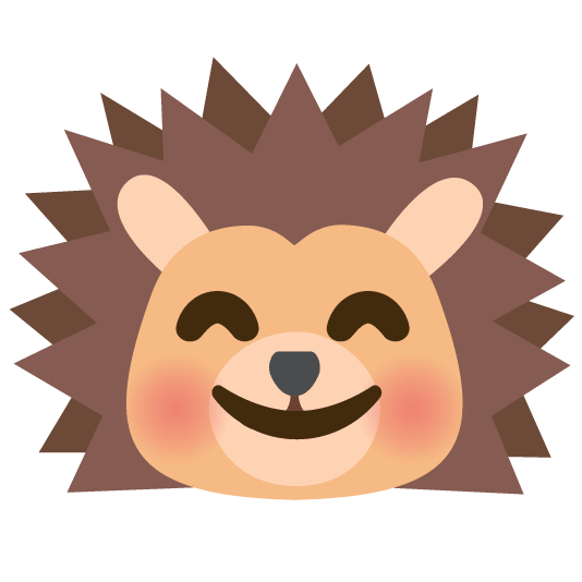 blush hedgehog