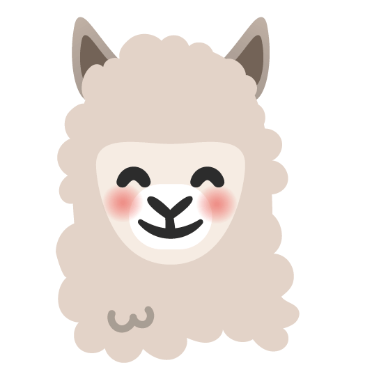blush llama