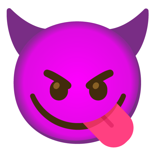 yum smiling imp