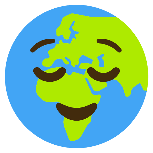relieved earth africa