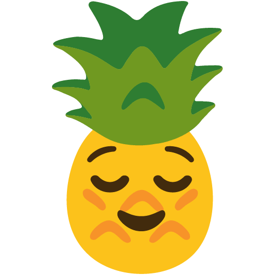 relieved pineapple