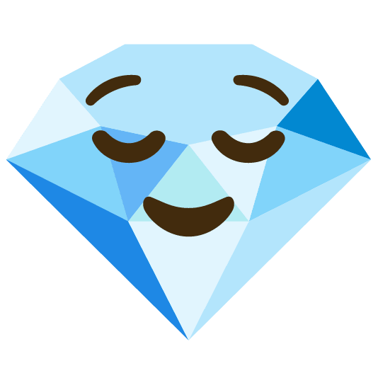 relieved gem