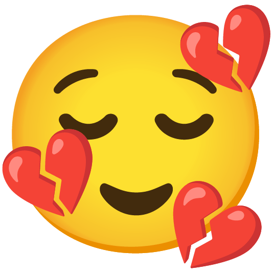 relieved broken heart