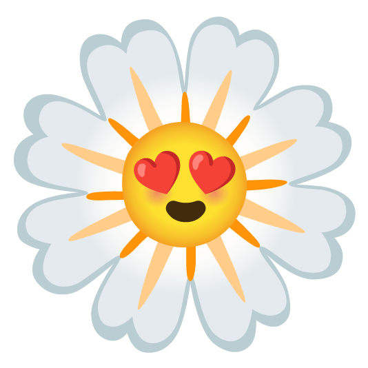 heart eyes blossom
