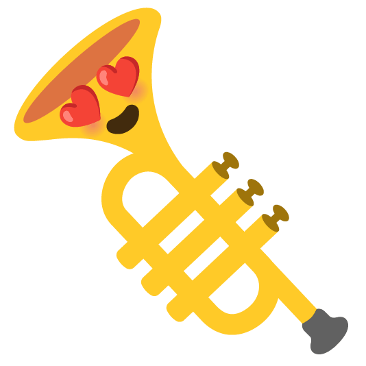 heart eyes trumpet