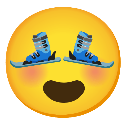 heart eyes ski