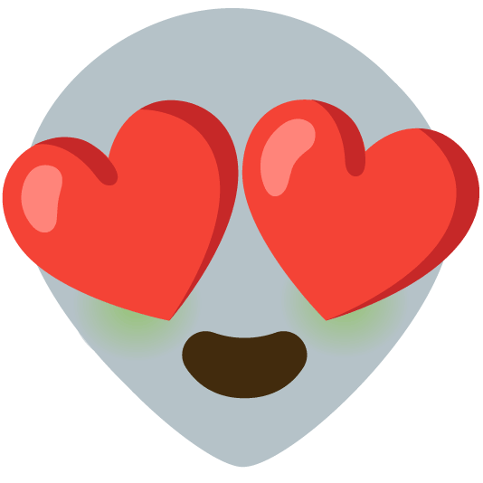 heart eyes alien