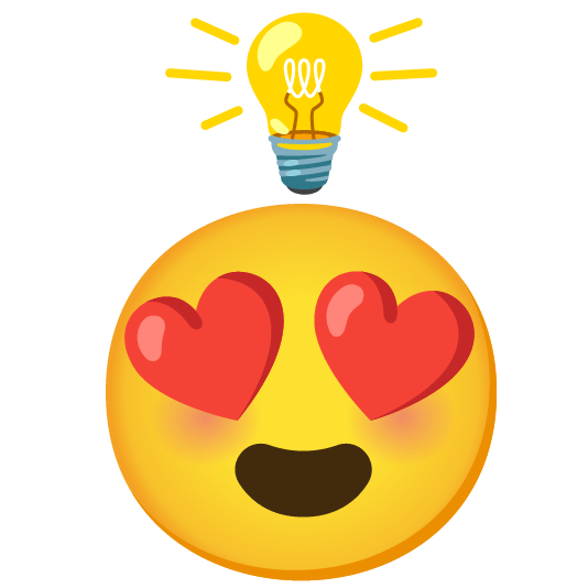 heart eyes bulb