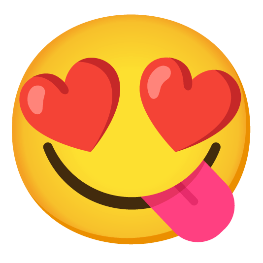 heart eyes yum