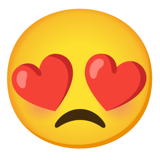 heart eyes disappointed