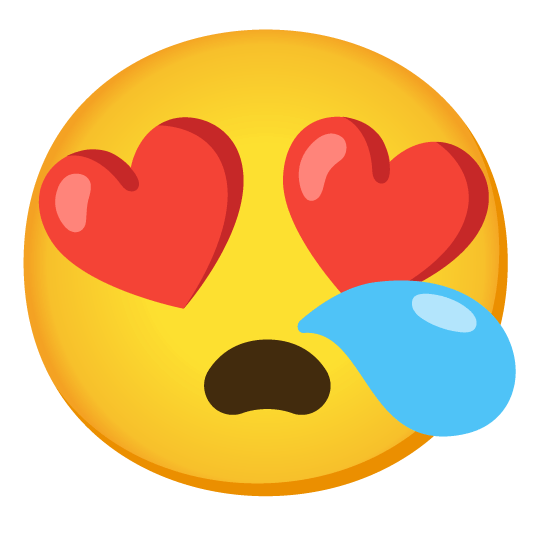 heart eyes sleepy