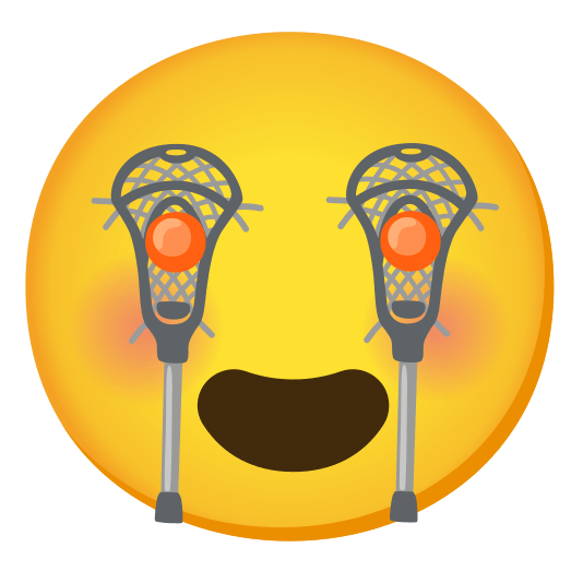 heart eyes lacrosse