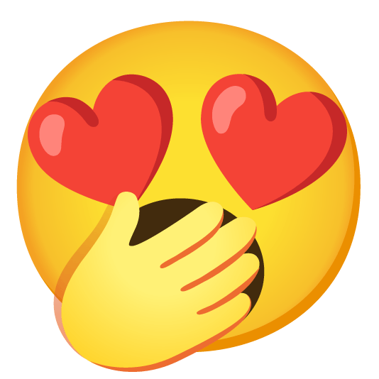 heart eyes yawning face
