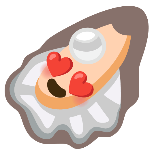 heart eyes oyster
