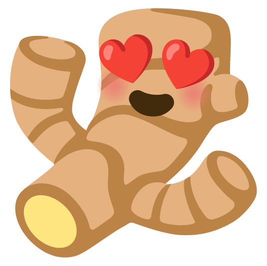 heart eyes ginger root