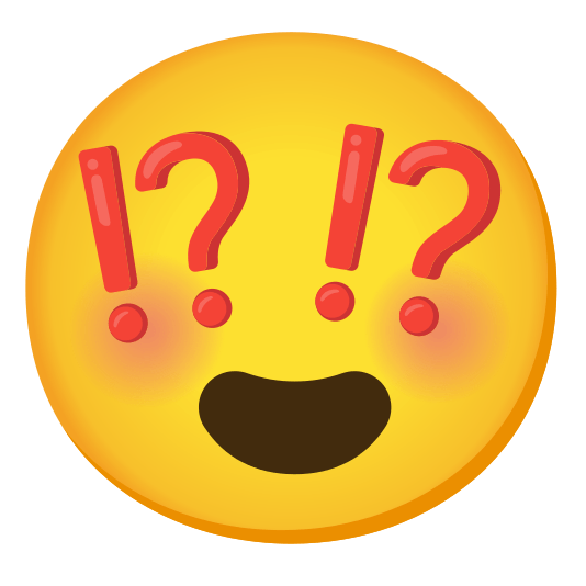 heart eyes interrobang