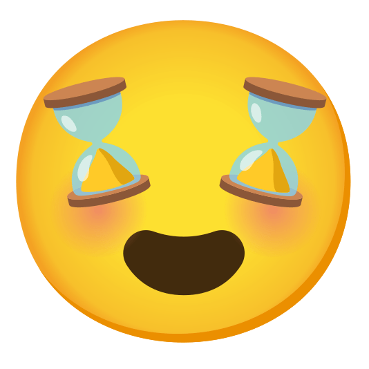 heart eyes hourglass