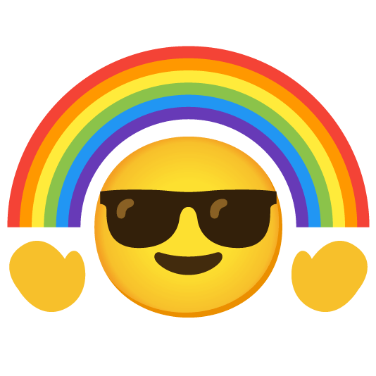 sunglasses rainbow