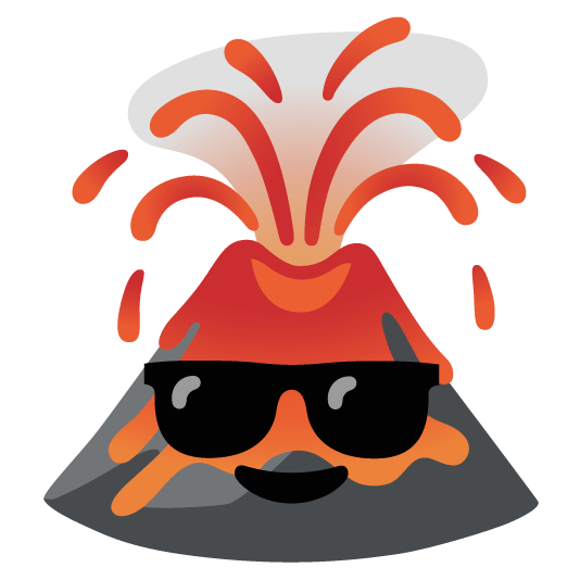 sunglasses volcano