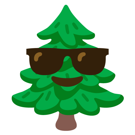 sunglasses evergreen tree
