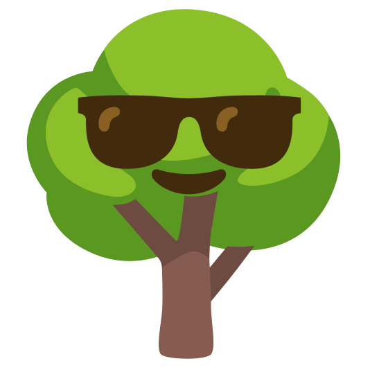 sunglasses deciduous tree