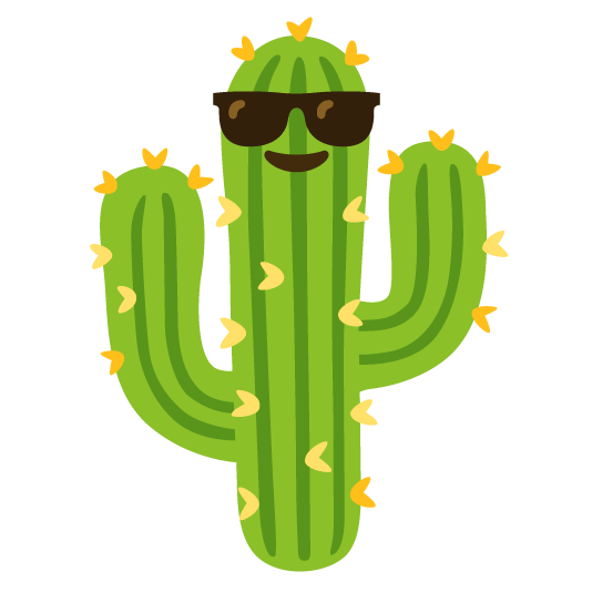 sunglasses cactus