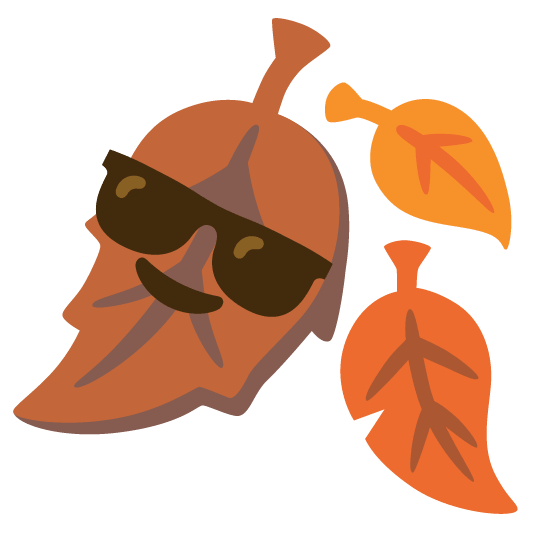 sunglasses fallen leaf