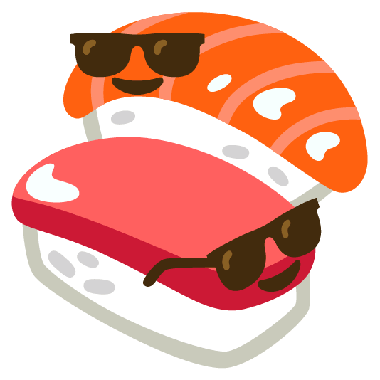 sunglasses sushi