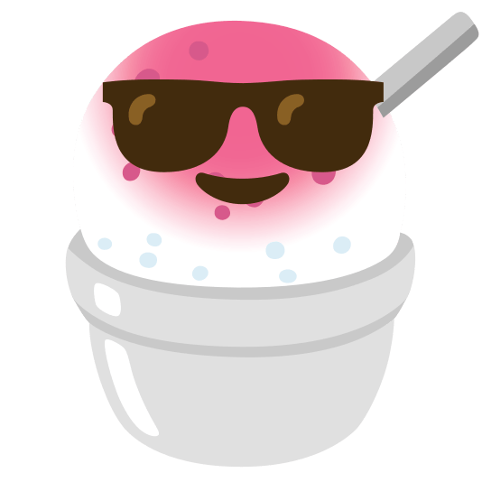 sunglasses shaved ice