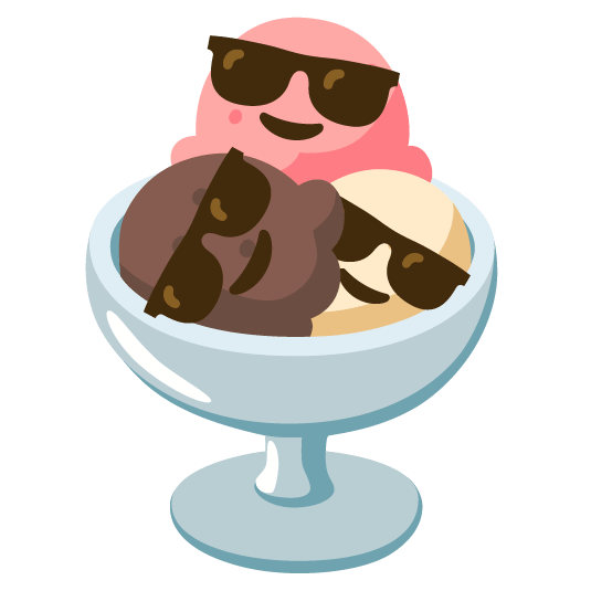 sunglasses ice cream