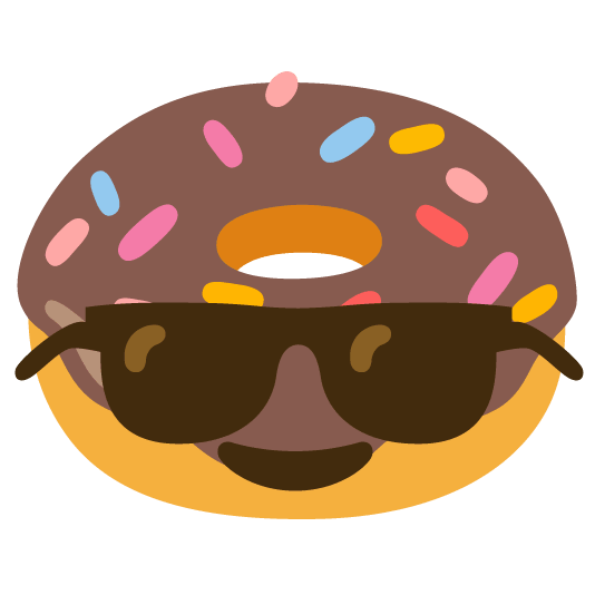 sunglasses doughnut