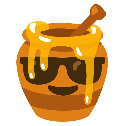 sunglasses honey pot