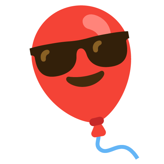 sunglasses balloon