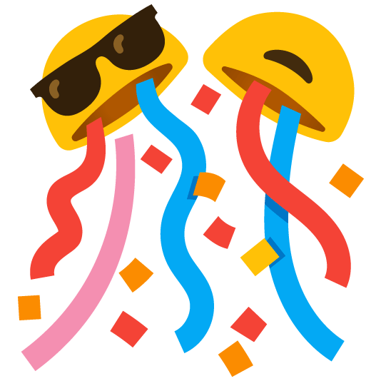 sunglasses confetti ball