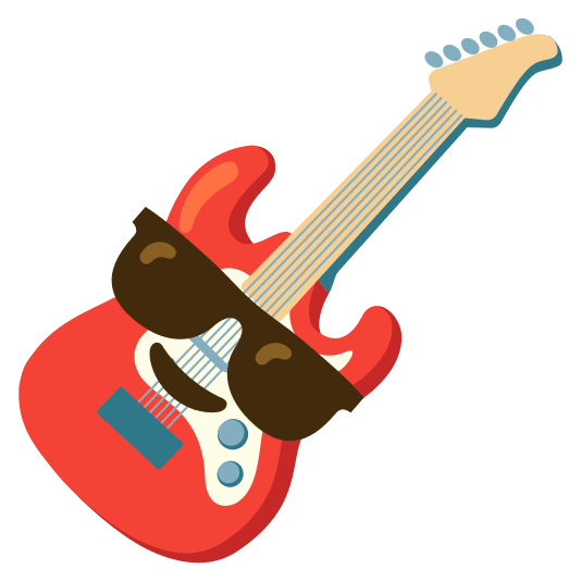 sunglasses guitar