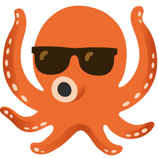 sunglasses octopus