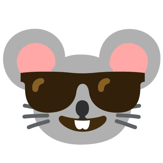 sunglasses mouse