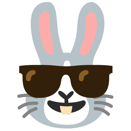 sunglasses rabbit