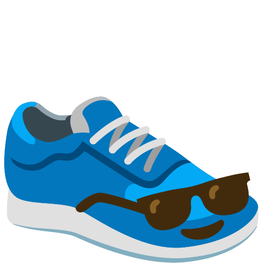 sunglasses athletic shoe