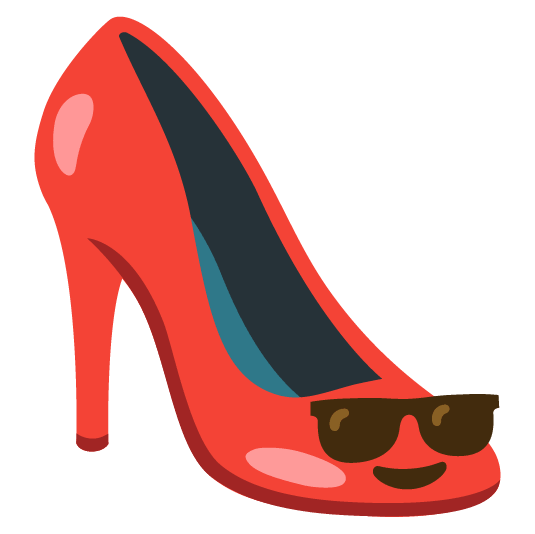 sunglasses high heel