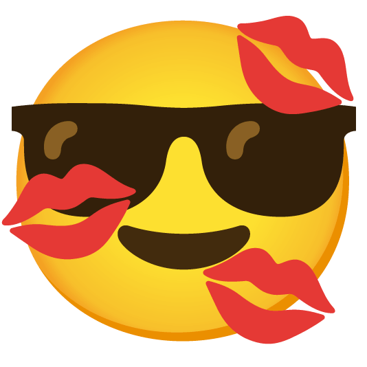 sunglasses kiss