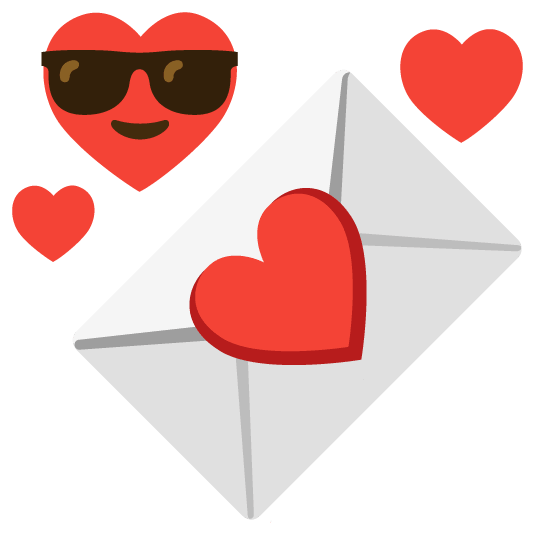 sunglasses love letter