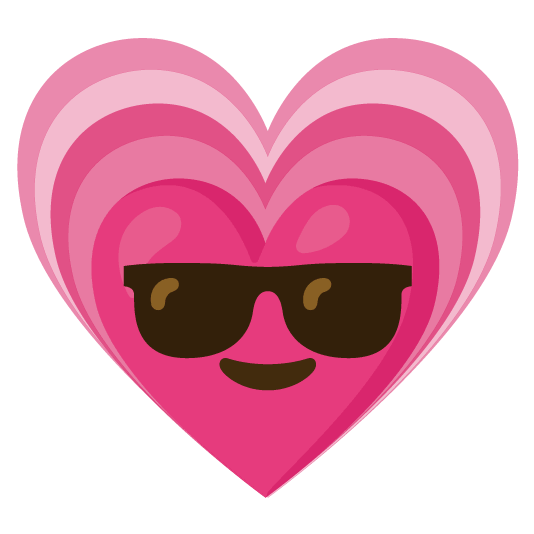 sunglasses heartpulse