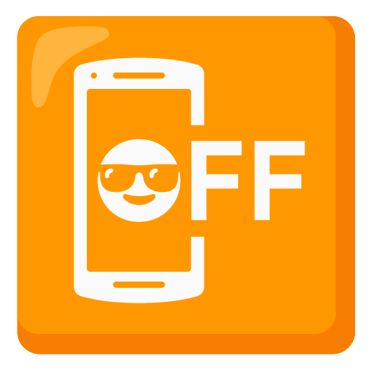 sunglasses mobile phone off